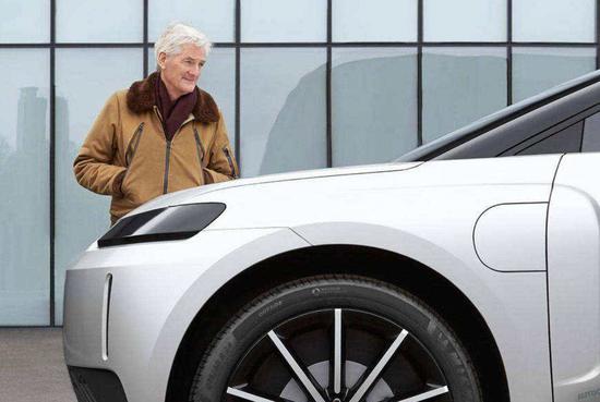 詹姆斯·戴森和戴森的原型车来源：Autocar