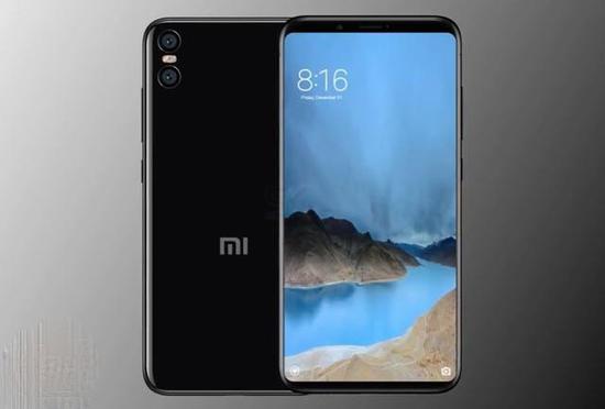 网传的另一种小米7外观设计没有“刘海”(图片来自xiaomitoday.it)
