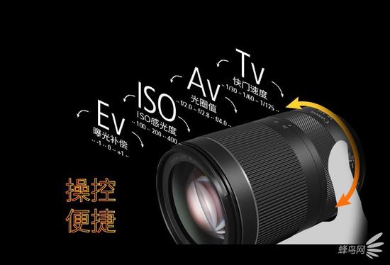 佳能RF24-240mm f/4-6.3 IS USM的多功能控制可实现的功能
