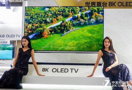 LG世界首台8K OLED TV