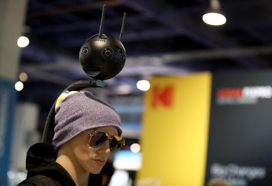 CES 2019展出的Insta360 Pro 2,视觉中国