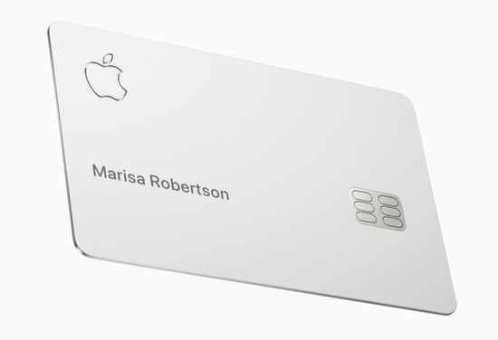 Apple Card实体卡