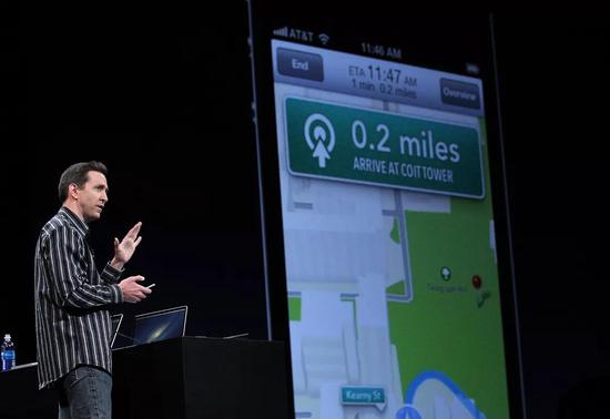 图注：Apple Maps失败后，iOS主管斯科特·福斯特尔（Scott Forstall）被迫辞职。
