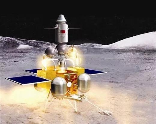 “嫦娥五号”携带月球样品返回模拟图