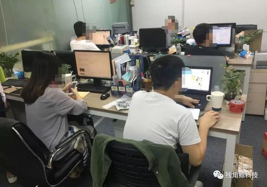 ▲VIKI手机厂商办公室内部