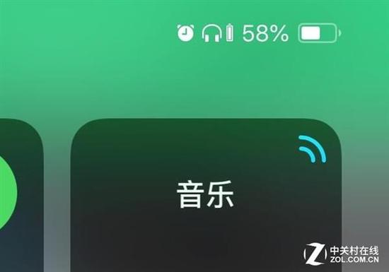 连接iPhone可以显示蓝牙耳机的剩余电量