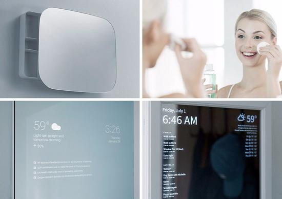 具备神奇功能的智能化妆镜 小姐姐们的最爱