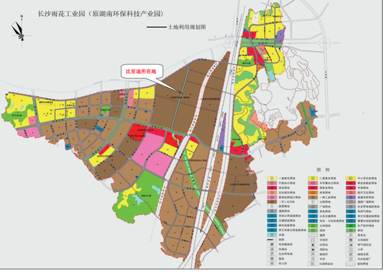 ▲涉事地块土地规划图。