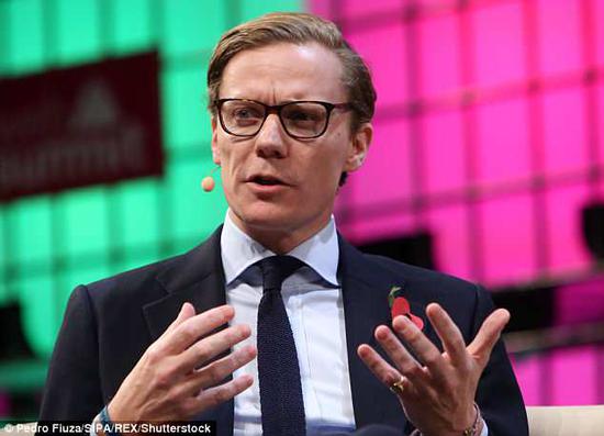 前任CEO亚历山大•尼克斯(Alexander Nix)