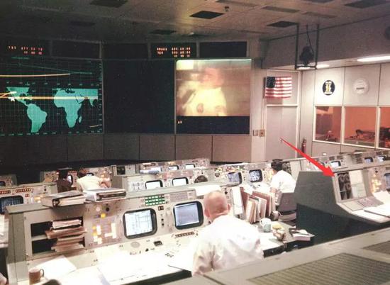 NASA控制中心的气动传送装置