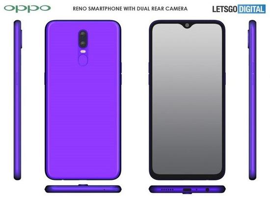 Reno Lite设计图(图源LetsGoDigital)