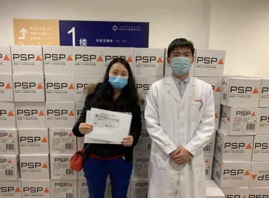 (360从荷兰采购的手套交付上海瑞金医院)