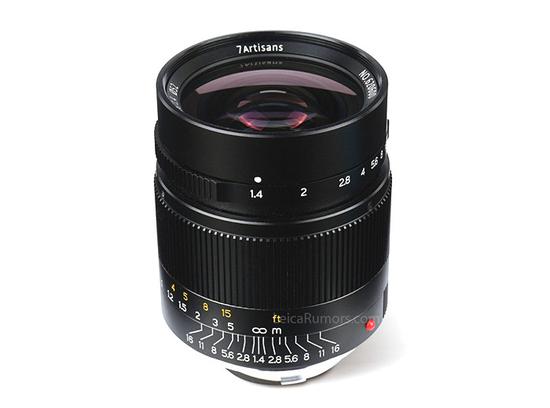 七工匠28mm f/1.4 镜头