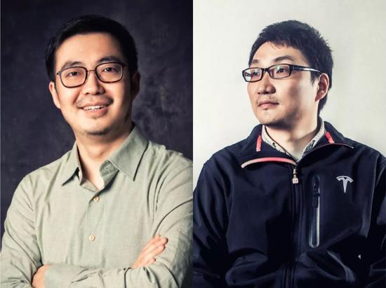 左,淘宝、天猫、阿里妈妈事业群总裁蒋凡。 右,拼多多创始人、CEO黄峥。摄影 | 吴育琛