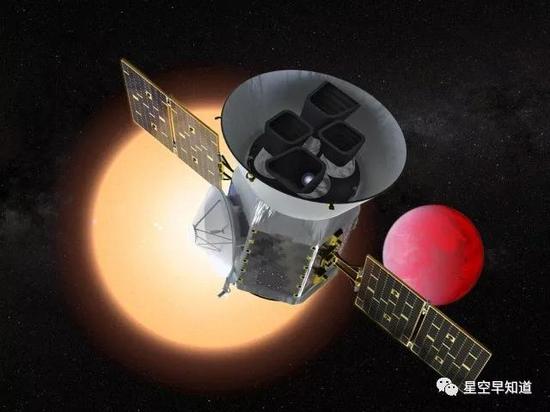 原定于今日清晨升空的TESS探测器因故推迟到19日清晨发射 来源：NASA