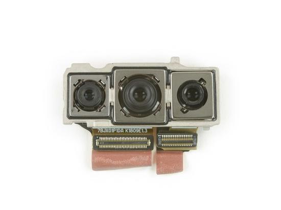 华为P20 Pro的相机模组(图片来自iFixit)