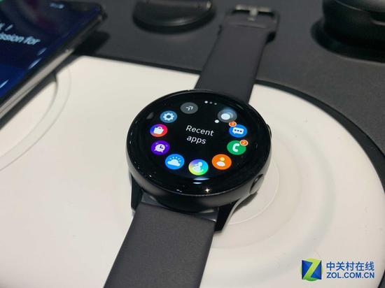 Galaxy Watch Active圆形OneUI界面