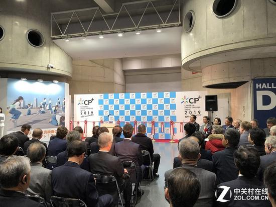 日本CP+2019展会开幕仪式