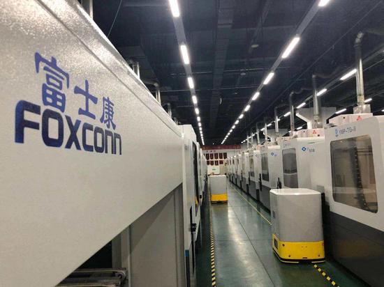富士康智能工厂来源：富士康官方