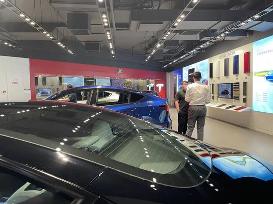 ▲用户正在咨询Model Y