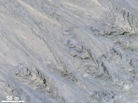火星流纹（图源：NASA）