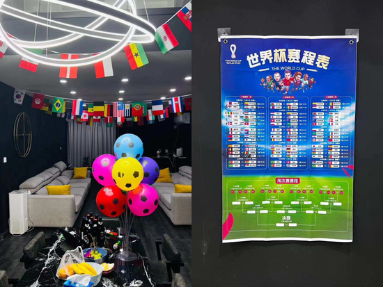 图/李理家的世界杯氛围
来源/李理供图
