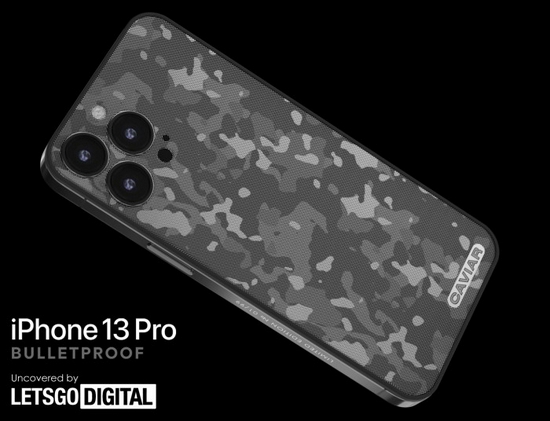 caviar推出iphone13prostealth20系列防弹改装智能机