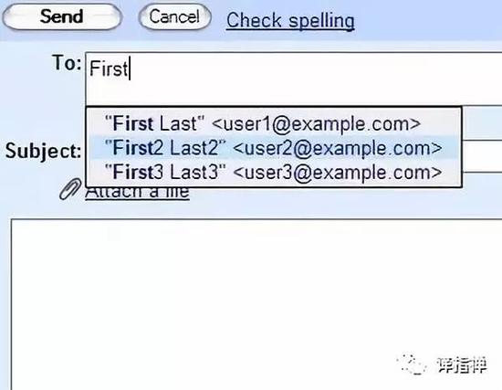 谷歌在2004年用于解释Gmail广告如何运作的屏幕示图