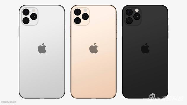 iPhone 11系列新渲染图