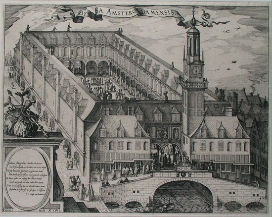 1612年（明万历四十年）阿姆斯特丹证券交易所