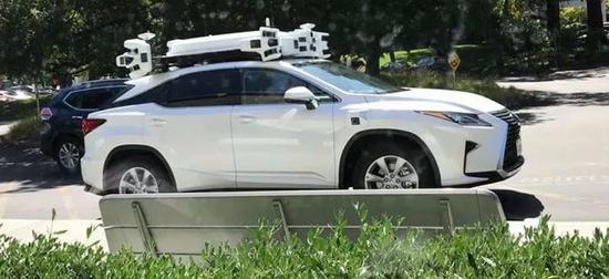 苹果“泰坦计划”自动驾驶测试车 来源:Patently Apple