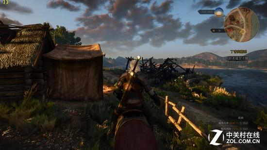 惠普WASD暗影精灵游戏本实战《巫师3》|游戏