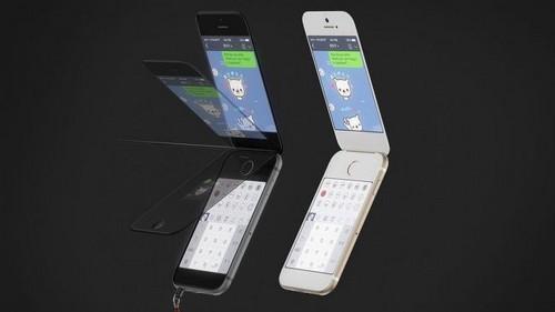 苹果翻盖手机:别说自己是果粉翻盖双屏iPhone你见过么? 每日一荐:猴赛雷 iPhone竟然能翻第2张图