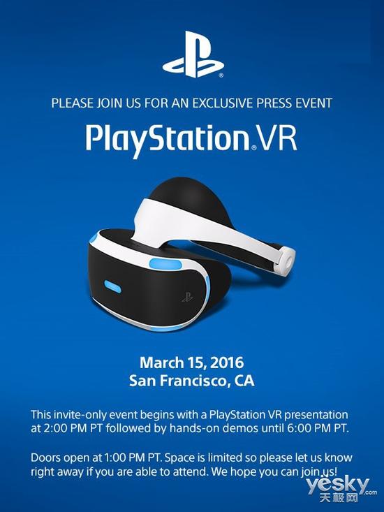 索尼PlayStation VR头盔将于3月15日发布|索尼|playstation|vr_新浪科技_新浪网