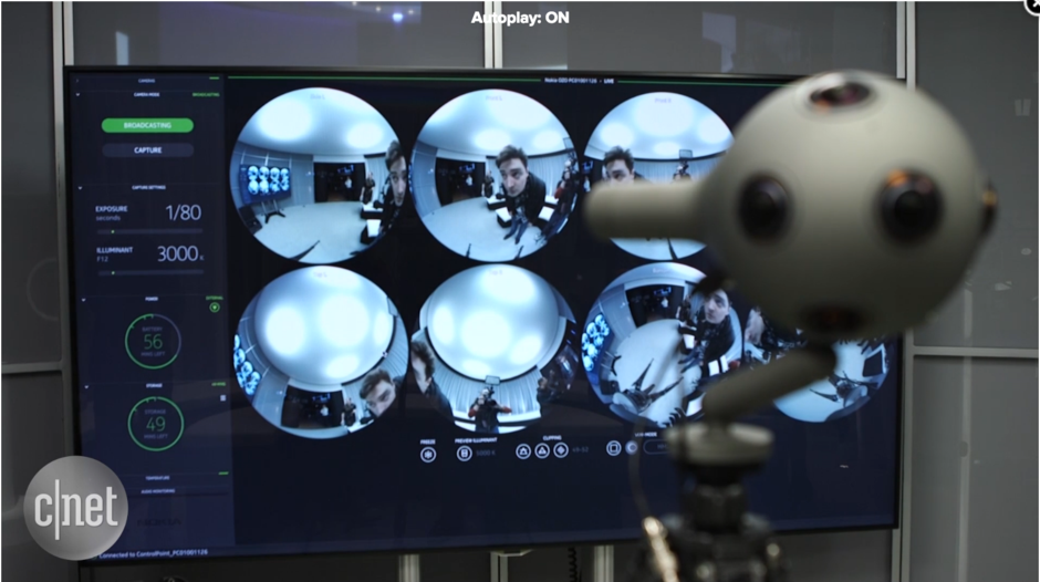 诺基亚VR相机OZO多图欣赏