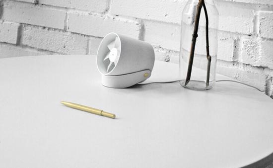 别出心裁 VH羽静音柔风智能USB双叶风扇|风扇