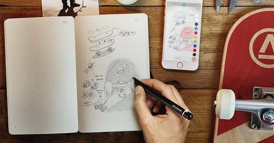 Moleskine智能书写套件手写数字化|手写笔|智能|笔记本_新浪科技_新浪网