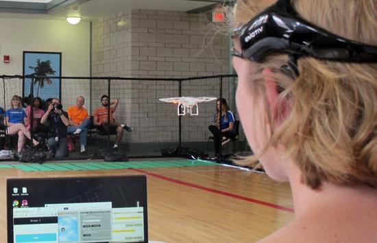 放下手柄!美国科学家用意念竞速无人机|无人机