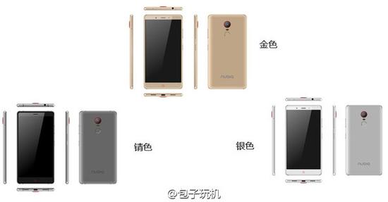 ��nubia Z11 Max��Ⱦͼ ����ɫ������� 