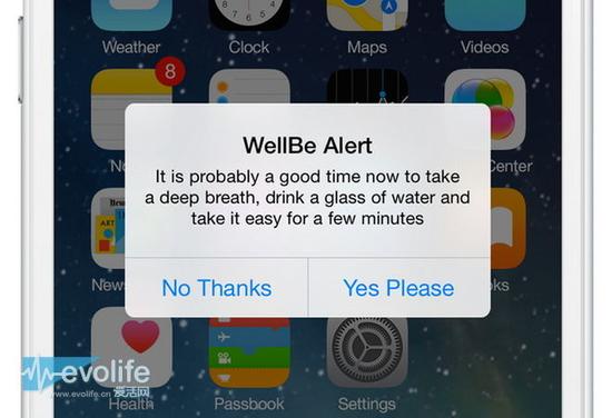 觉得压力山大? 让WellBe手环帮你找出导致紧张的元凶