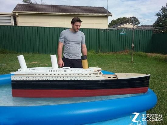 再现历史经典之作! 3D打印泰坦尼克号|泰坦尼
