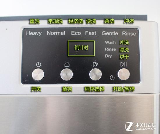 除了快洗其它清洗模式时间都比较长