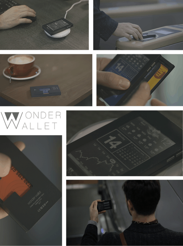 内置电子墨水屏！钱包居然也能玩出新花样 