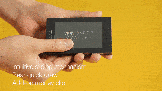 内置电子墨水屏！钱包居然也能玩出新花样 