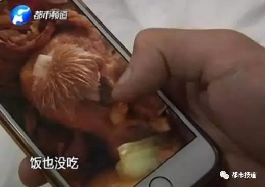 男子美团外卖叫了黄焖鸡竟吃出“老鼠牙”