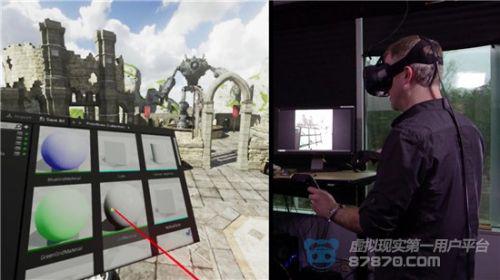 Unity 演示 VR 版编辑器