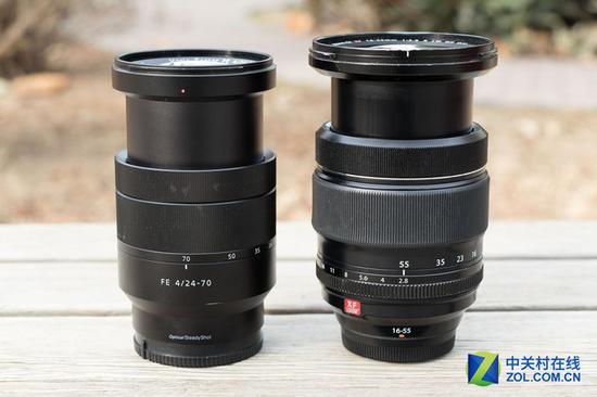 标变谁更强? 索尼24-70对比富士16-55镜头|富