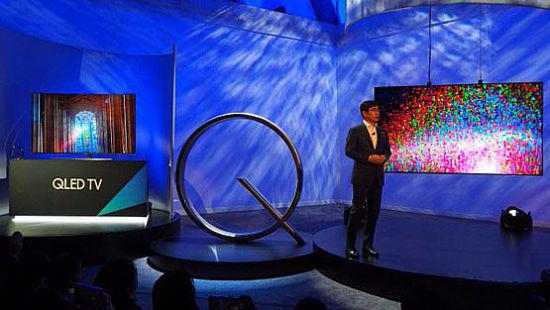 齐聚CES2017新品发布:OLED、QLED、双色