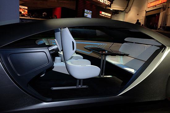 松下自动驾驶概念汽车