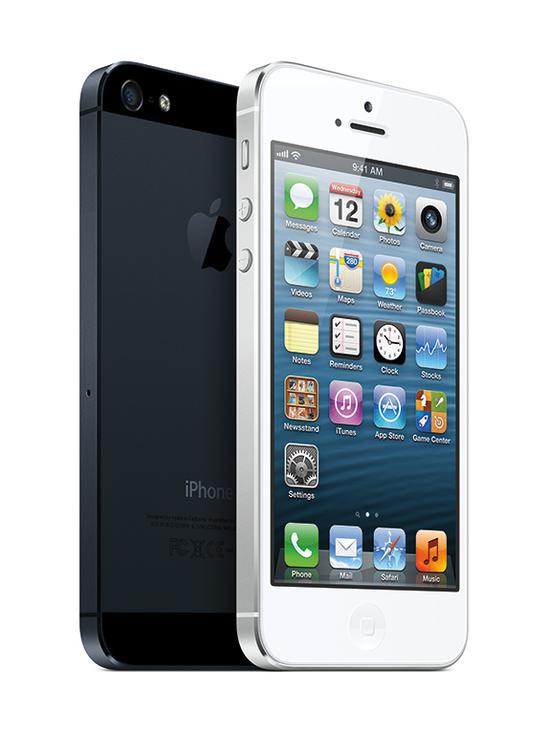 iPhone 5（引自苹果）